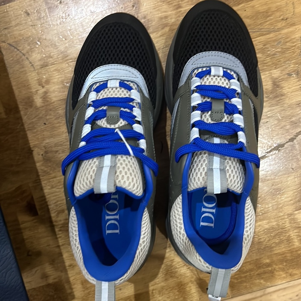 Brand new Christian Dior B22 size 39 blue and olive - Picture 5 of 5